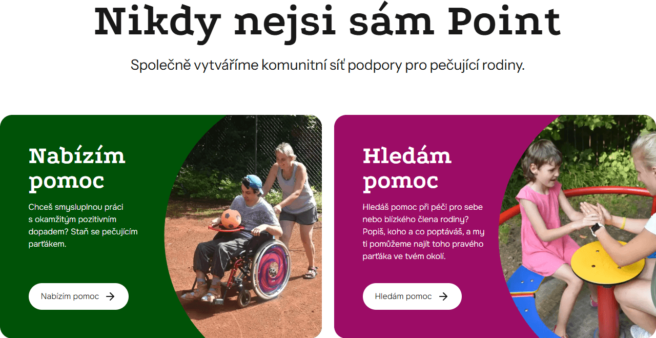 NNS-Point – homepage for offering and finding help for caregiving families